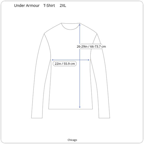 Under Armour NEXT T Shirt Womens 2XLarge Chicago Basketball Graphic Print Raglan - Picture 14 of 14